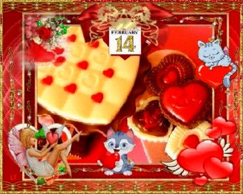 
Картинки День Святого Валентина открытки 14 февраля Анимационные 48